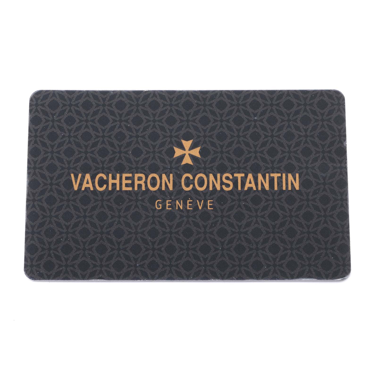This image shows a Vacheron Constantin information card for the Patrimony watch model.