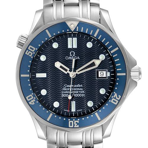 Photo of Omega Seamaster 300M Blue Dial Steel Mens Watch 2531.80.00