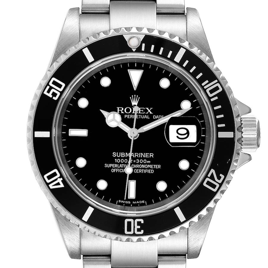 NOT FOR SALE Rolex Submariner Black Dial Stainless Steel Mens Watch 16610 PARTIAL PAYMENT SwissWatchExpo