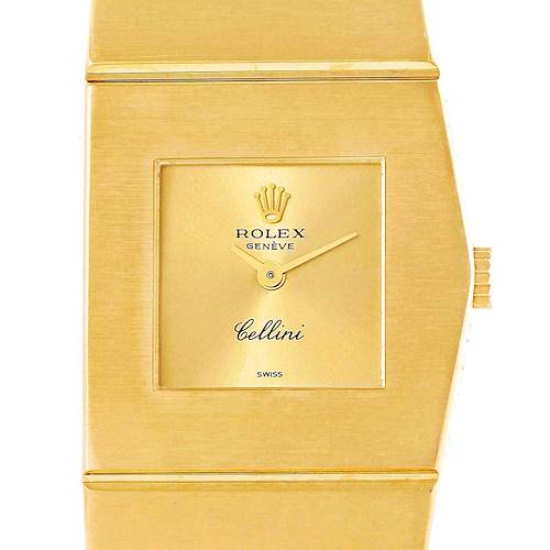 Photo of Rolex Cellini Midas 18k Yellow Gold Ladies Right Handed Watch 9768
