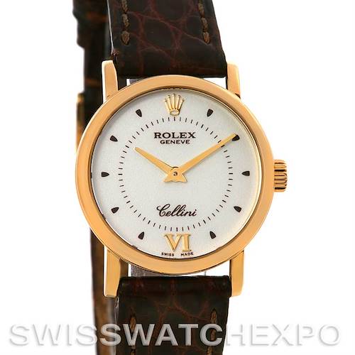 Photo of Rolex Cellini Classic Ladies 18k Yellow Gold Watch 6110