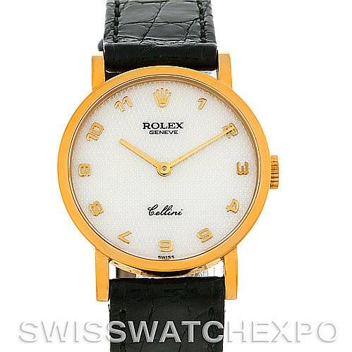 Rolex Cellini Classic 18k Yellow Gold Ladies Watch 5109