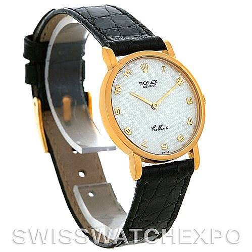 Rolex Cellini Classic 18k Yellow Gold Ladies Watch 5109 SwissWatchExpo