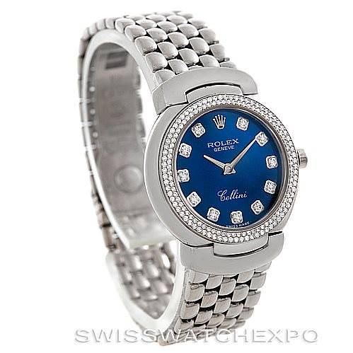 Rolex Cellini Cellissima 18k Gold Diamond Ladies Watch 6671/9 SwissWatchExpo