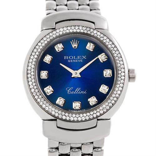 Photo of Rolex Cellini Cellissima 18k Gold Diamond Ladies Watch 6671/9