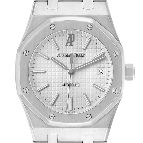 Photo of Audemars Piguet Royal Oak Steel White Dial Mens Watch 15300ST