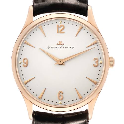 Photo of Jaeger LeCoultre Master Control Ultra Thin Rose Gold Mens Watch Q1342420