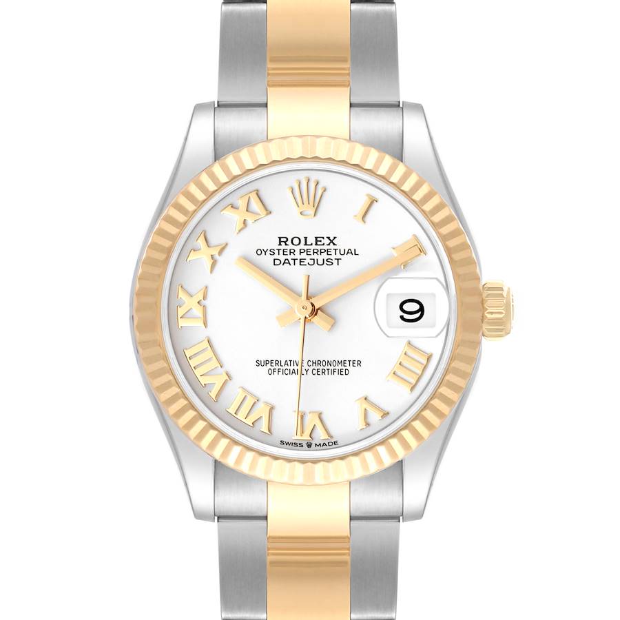 Rolex Datejust Midsize Steel Yellow Gold Ladies Watch 278273 Box Card SwissWatchExpo