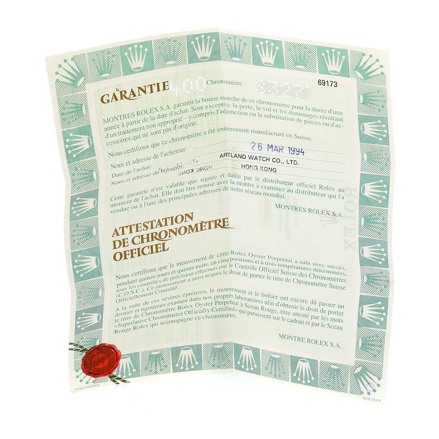 Rolex Datejust Steel and Gold (two tone) 69173 | Stock 48255