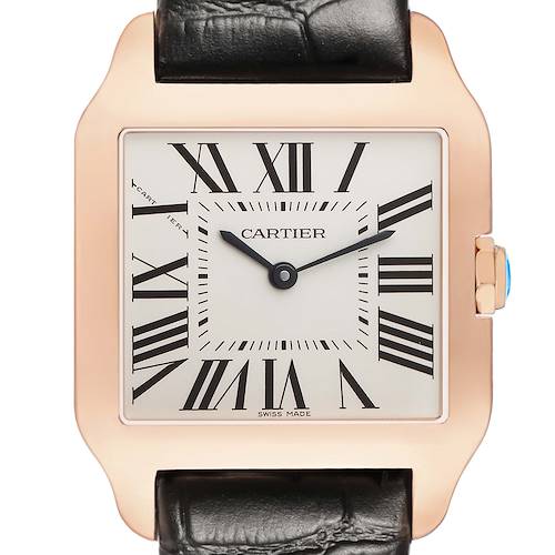 Photo of Cartier Santos Dumont Small 18k Rose Gold Mens Watch W2009251