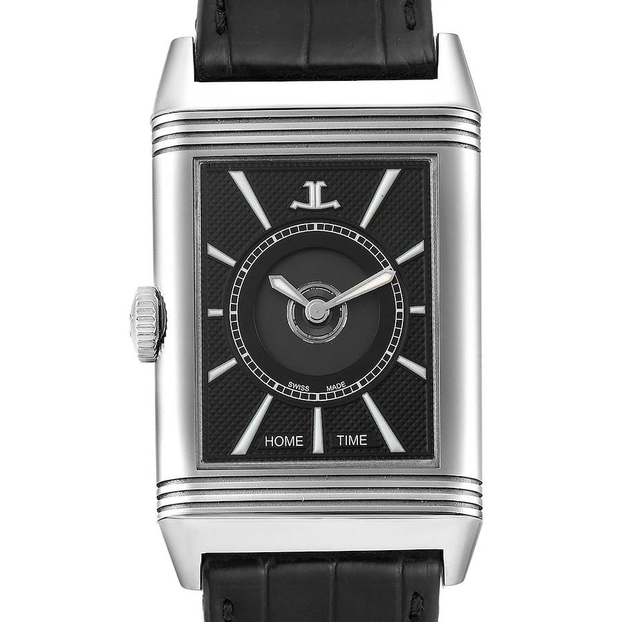 Jaeger LeCoultre Reverso Classic Large Duoface Day Night Steel