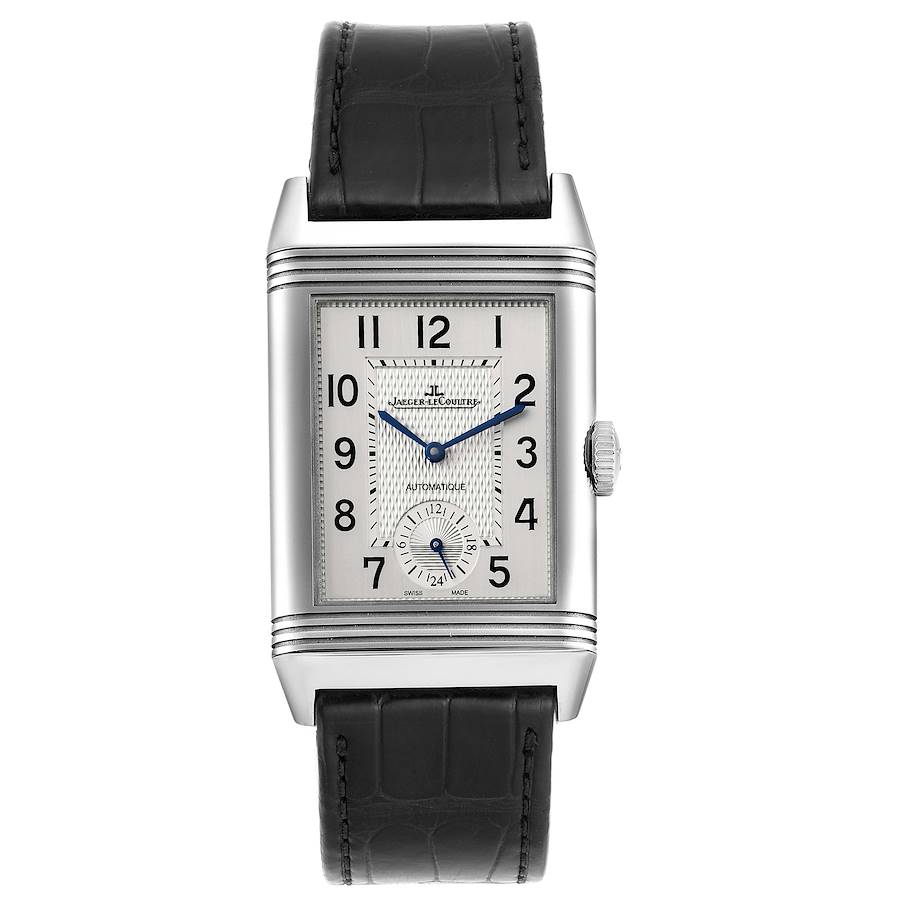 Jaeger LeCoultre Reverso Classic Large Duoface Day Night Steel