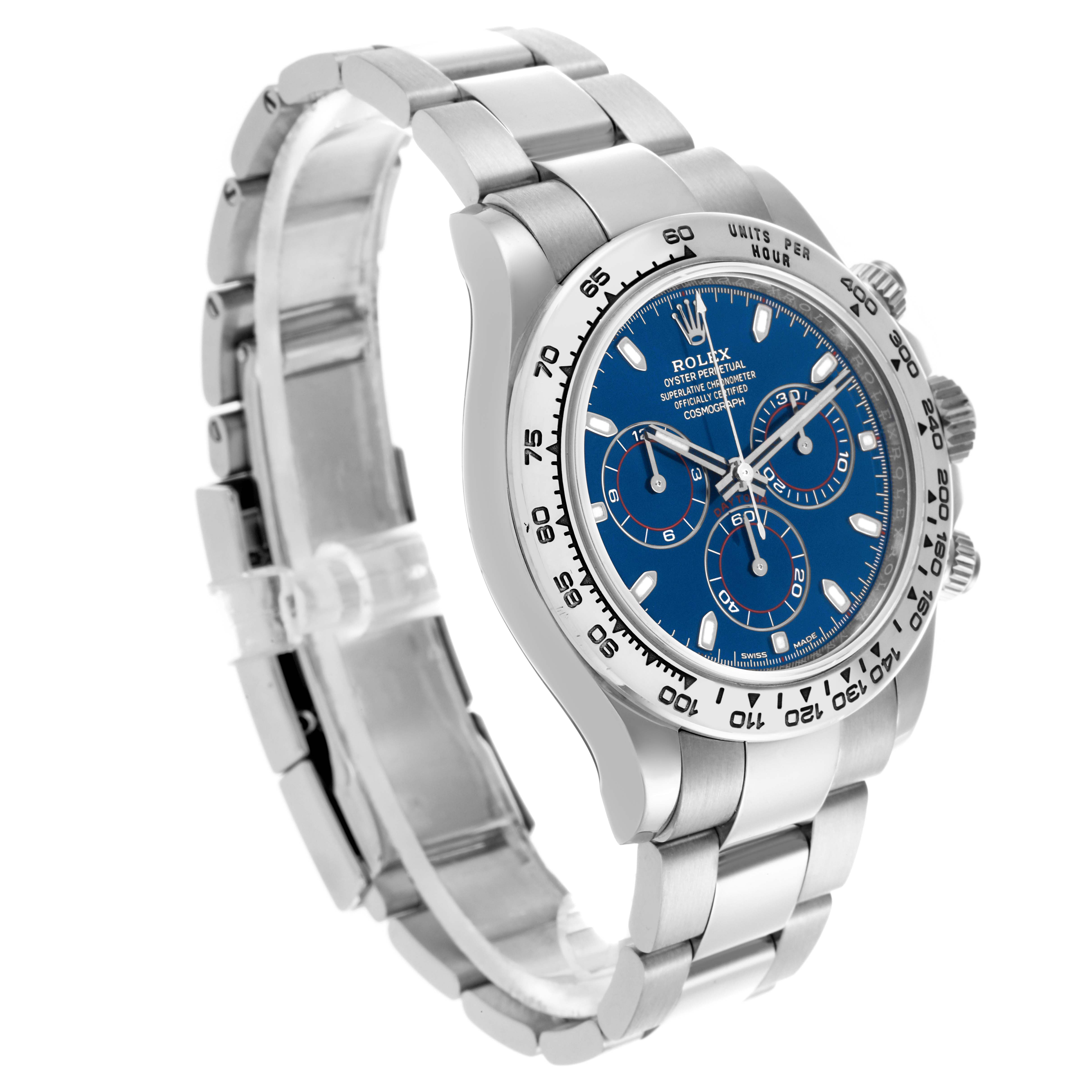 だいき Rolex Daytona White Gold 116509 | Stock 66653 | SwissWatchExpo