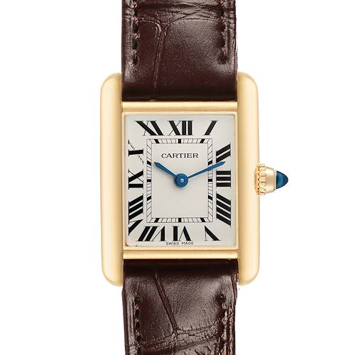 Photo of Cartier Tank Louis Yellow Gold Small Ladies Watch W1529856