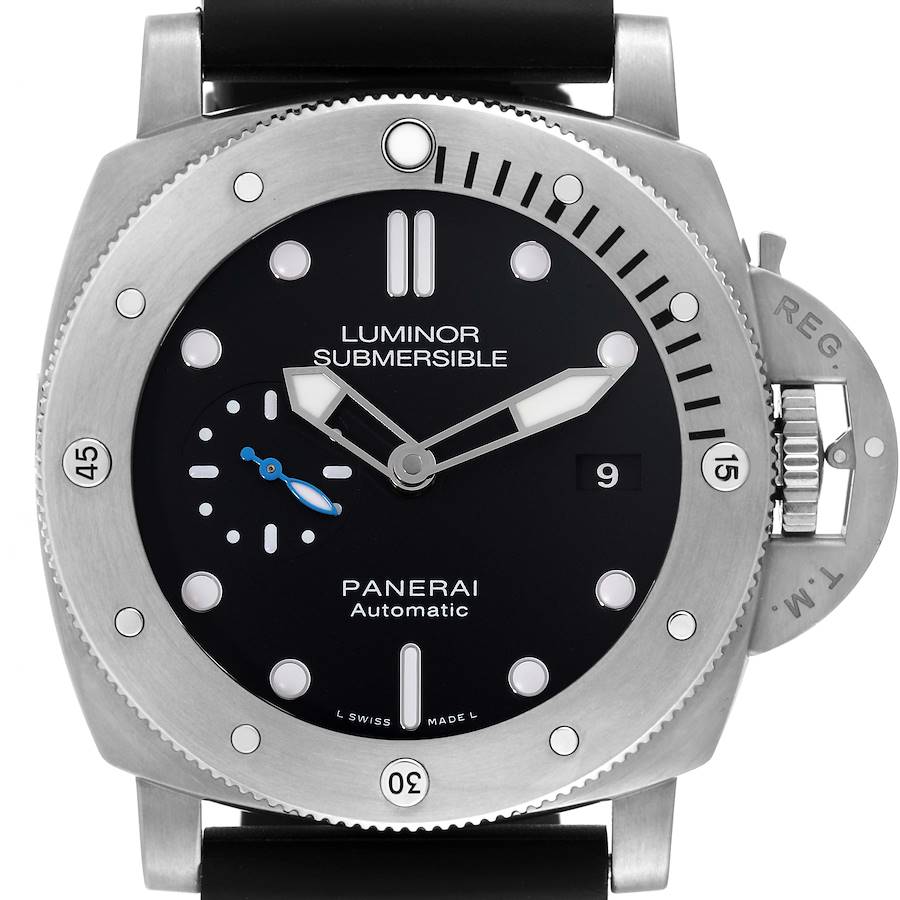 Panerai Luminor Submersible 47 3 Days Titanium Mens Watch PAM01305 SwissWatchExpo