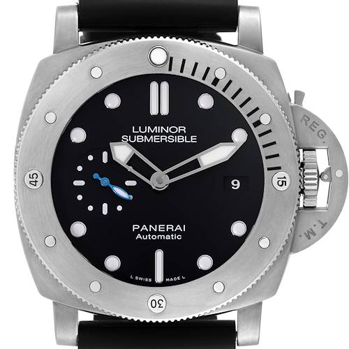 Photo of Panerai Luminor Submersible 47 3 Days Titanium Mens Watch PAM01305