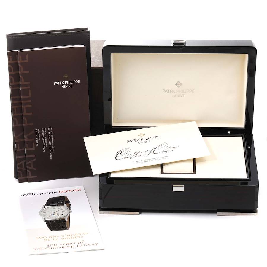 NOT FOR SALE Patek Philippe Nautilus White Gold Moonphase Mens