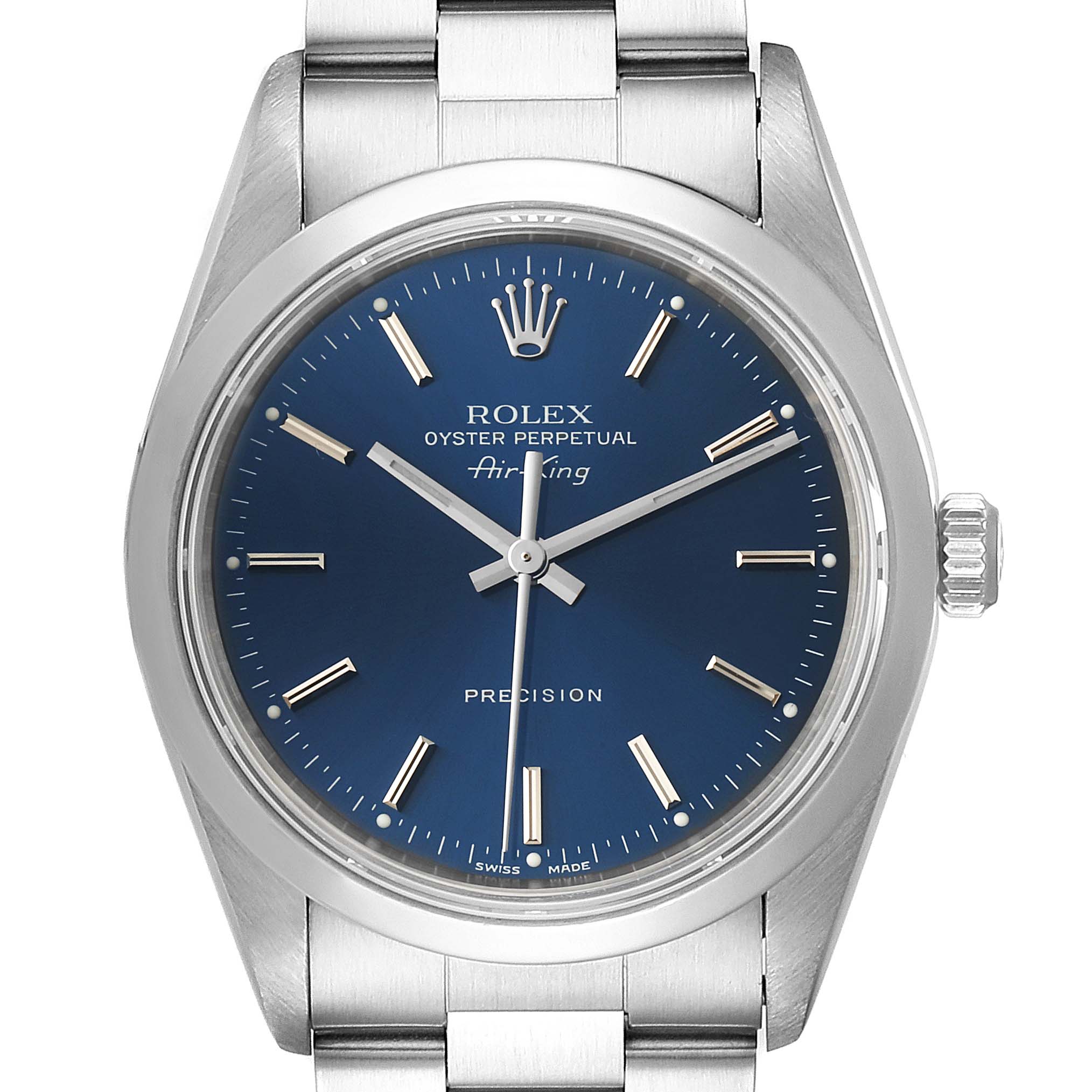 Rolex Air-King Stainless Steel 14000M | Stock 30625 | SwissWatchExpo