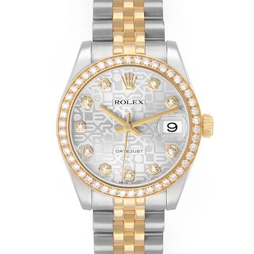 Photo of Rolex Datejust Midsize 31 Diamond Anniversary Ladies Watch 178383