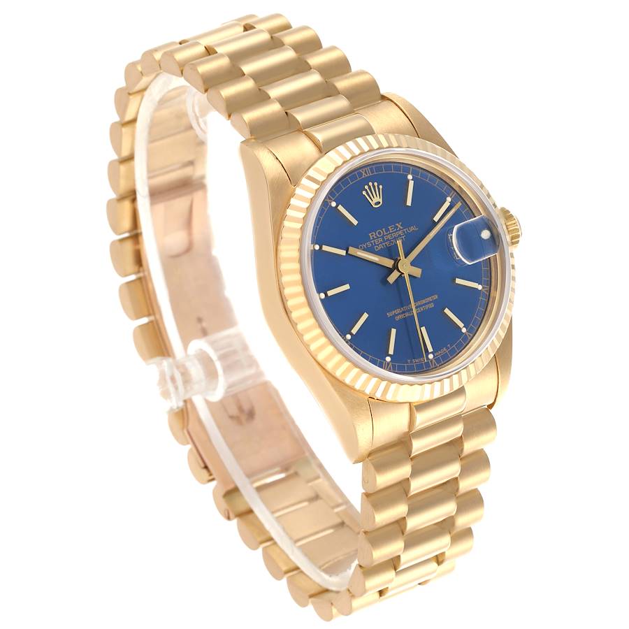 〇 ROLEX DATEJUST 68278G YG駒 YZ000540 Rolex Datejust 68278 18k YG