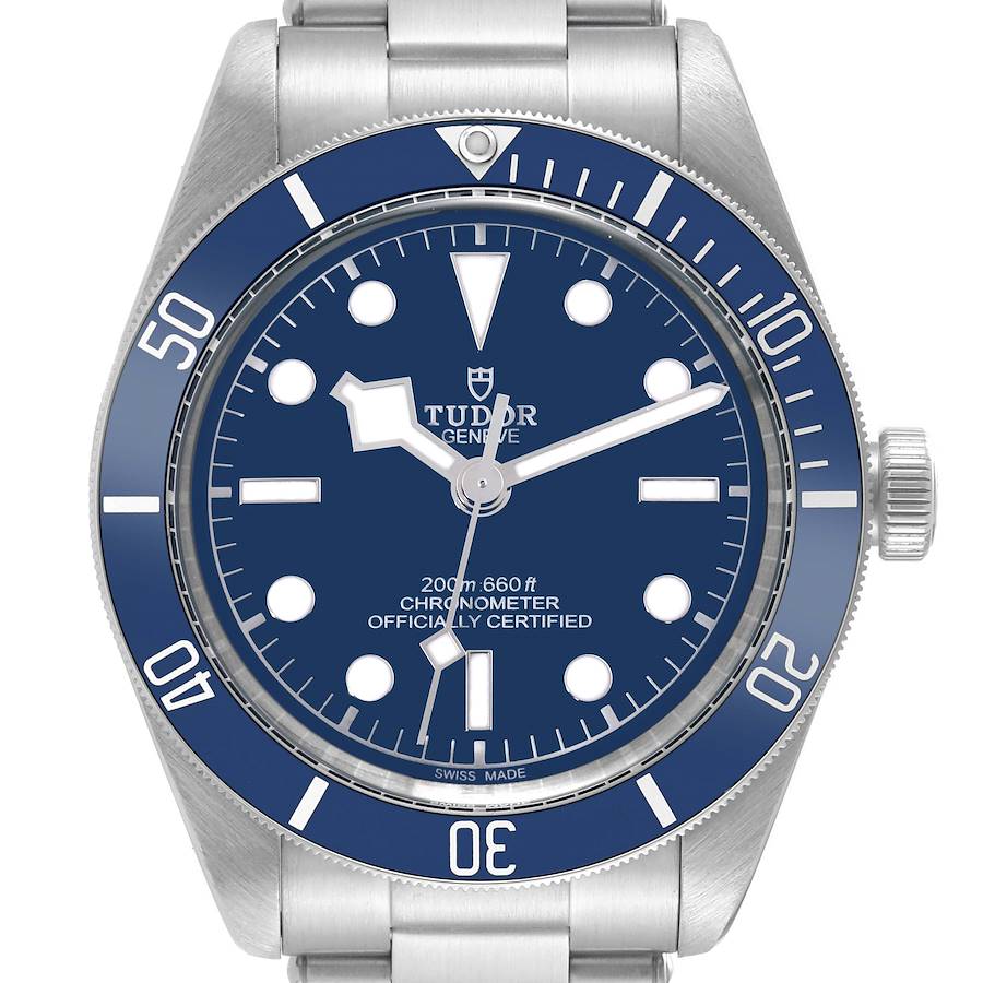 Tudor Heritage Black Bay Fifty-Eight Blue Dial Steel Mens Watch 79030 SwissWatchExpo