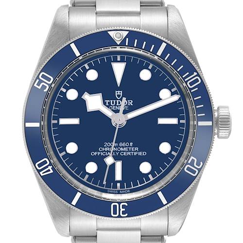 Photo of Tudor Heritage Black Bay Fifty-Eight Blue Dial Steel Mens Watch 79030