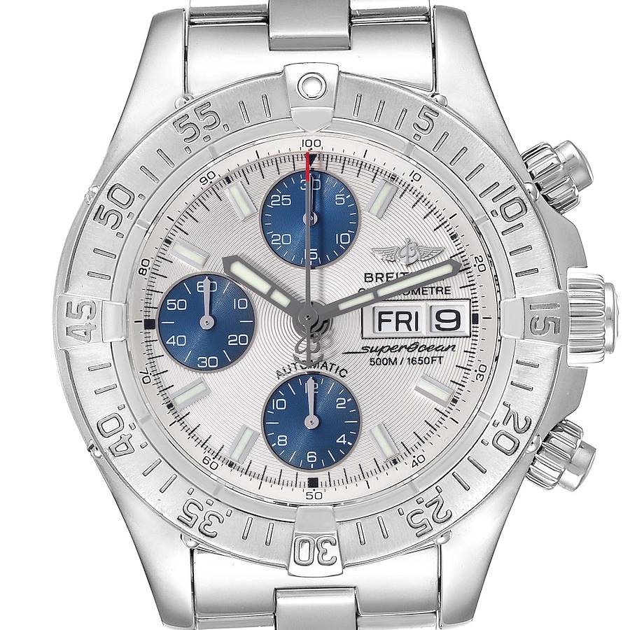 NOT FOR SALE Breitling Aeromarine Superocean Silver Dial Steel Mens Watch A13340 PARTIAL PAYMENT SwissWatchExpo