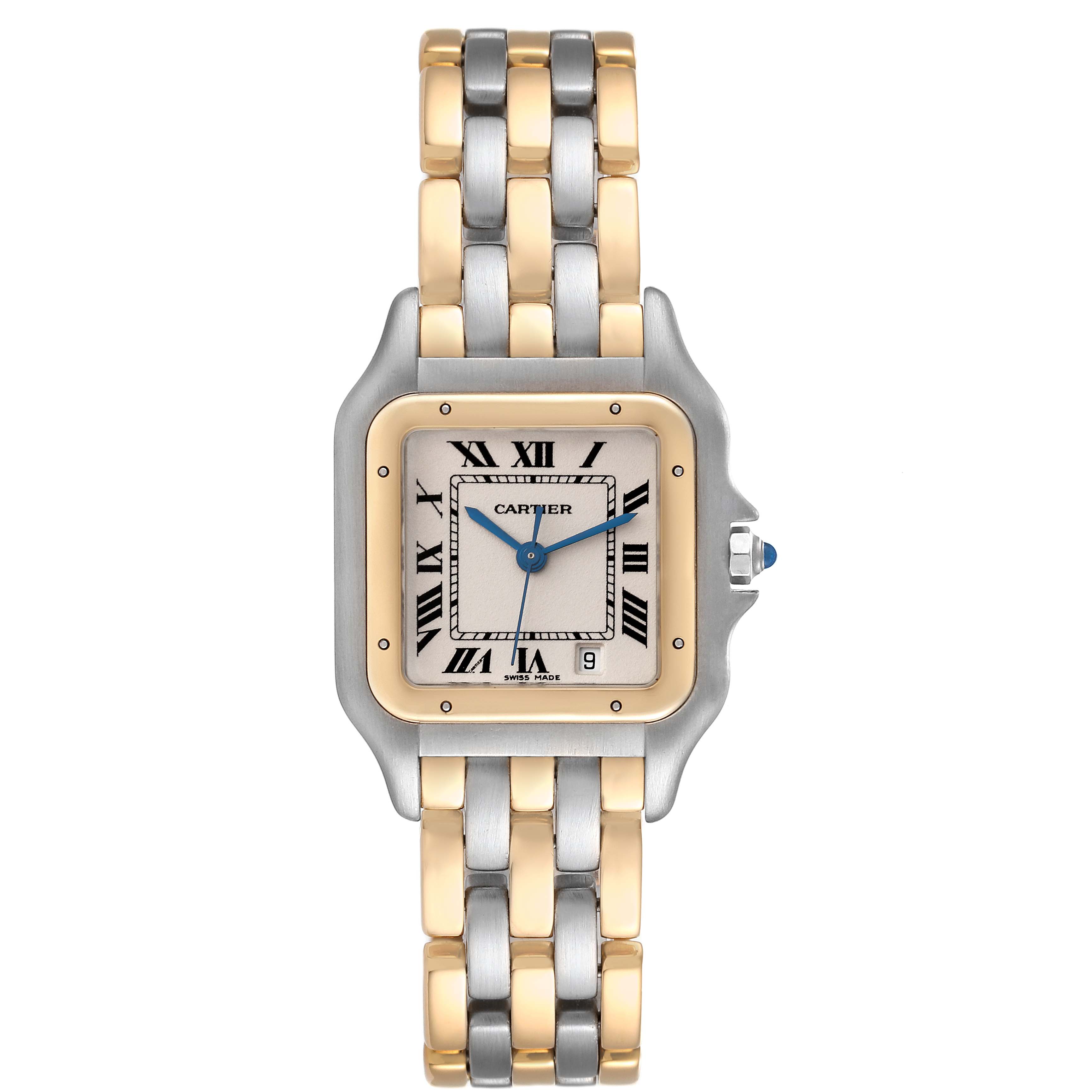 Cartier PANTHERE LM 83084242 2コマ Cartier Panthere 83083242 Two Row Midsize Ladies Watch – Phigora