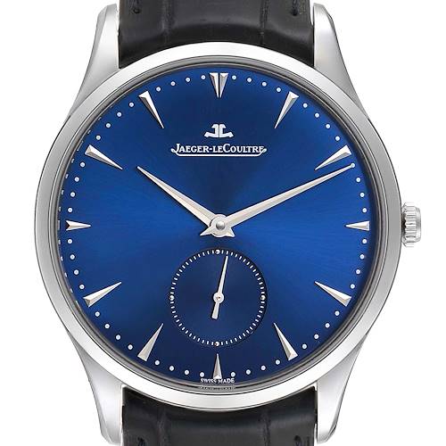 Photo of Jaeger Lecoultre Master Grande Ultra Thin Steel Mens Watch 174.8.90 Q1358480
