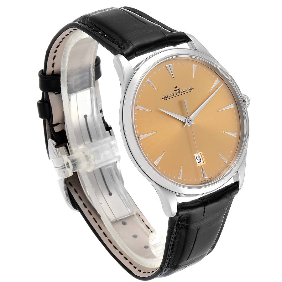 Jaeger Lecoultre Master Ultra Thin Mens Watch 174 8 37 S Q1288430 Unworn Swisswatchexpo