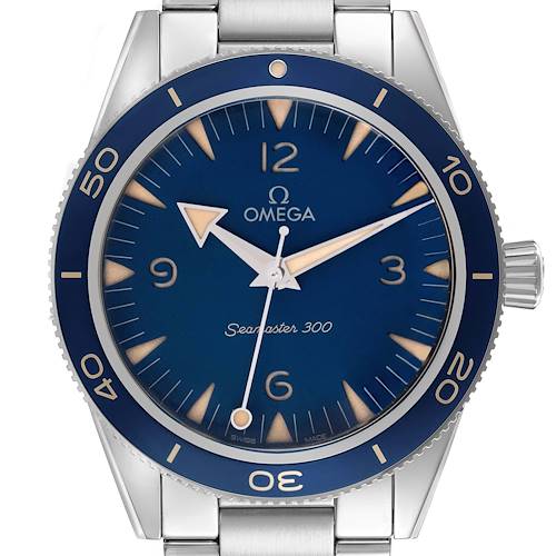 Photo of Omega Seamaster 300M Co-Axial Steel Mens Watch 234.30.41.21.03.001 Box Card