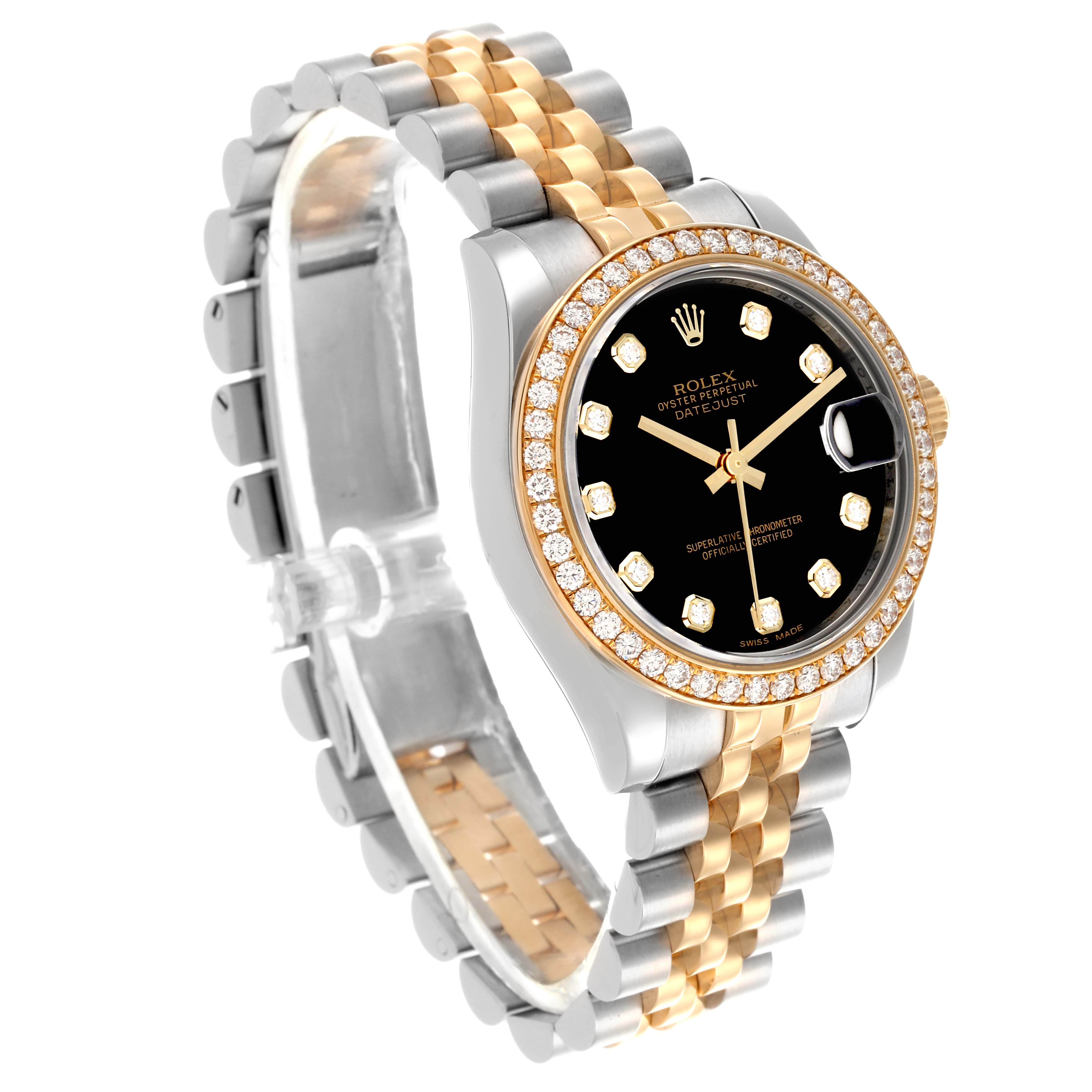 【日本産】 (two Gold and Steel Mid-Size Rolex tone) Stock | 178383 スノーボード
