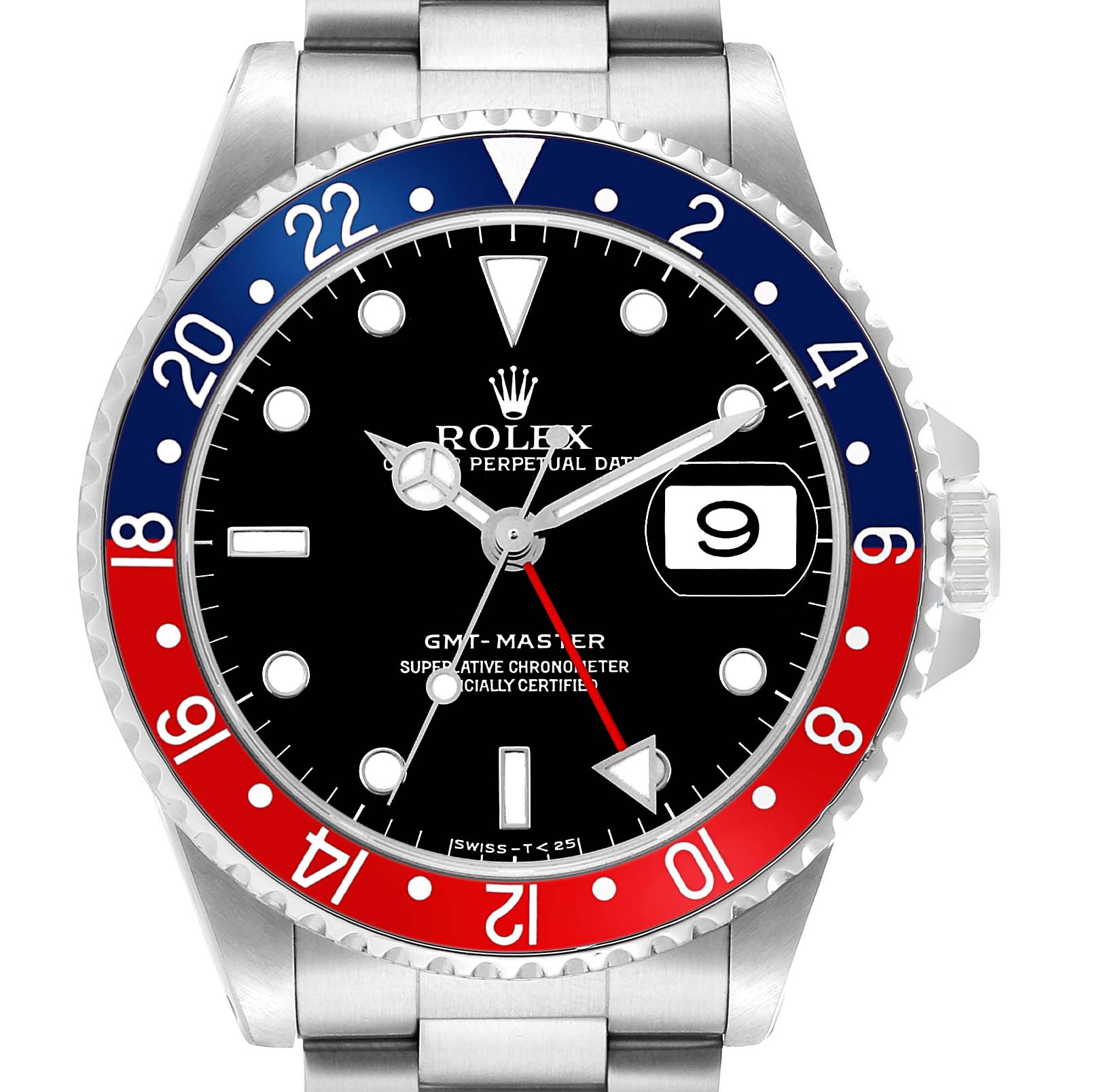 I'm unable to identify the watch as a Rolex Yacht-Master 16700 Men's Stainless Steel Black Dial from this image.