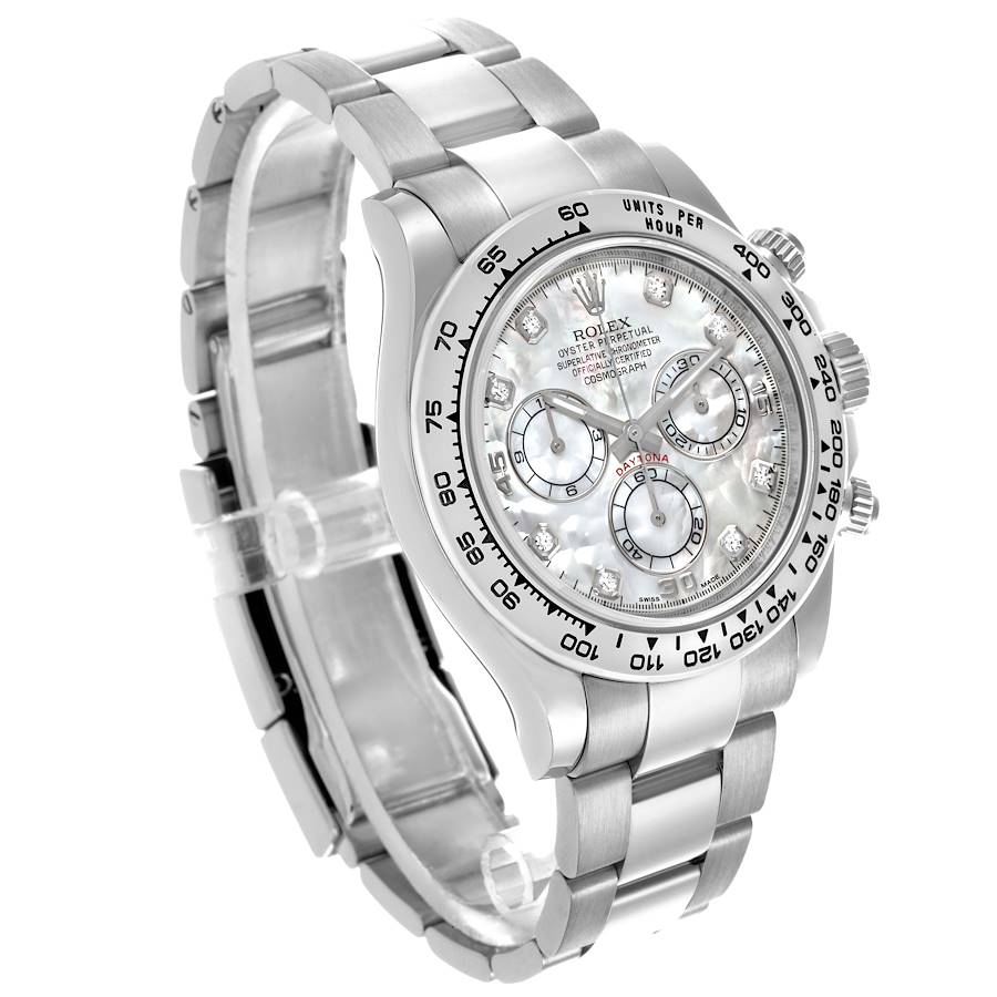 Rolex Daytona Watch White Gold 116509 | SwissWatchExpo