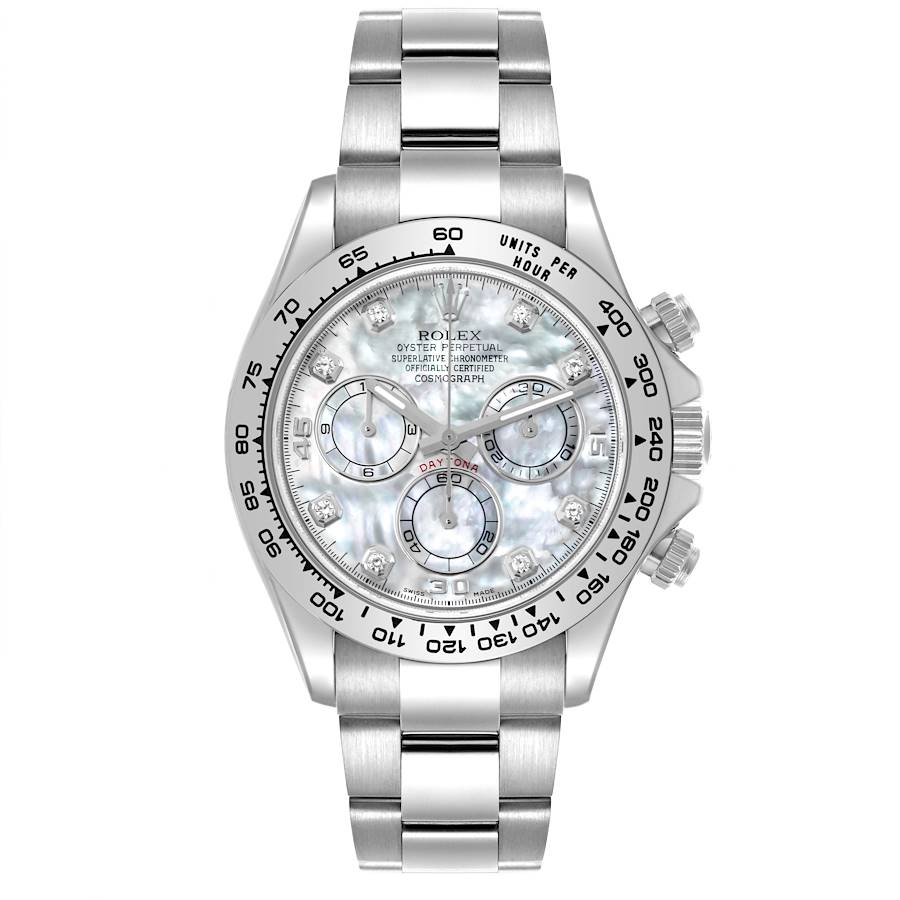 Rolex Daytona White Gold 116509 | Stock 66754 | SwissWatchExpo