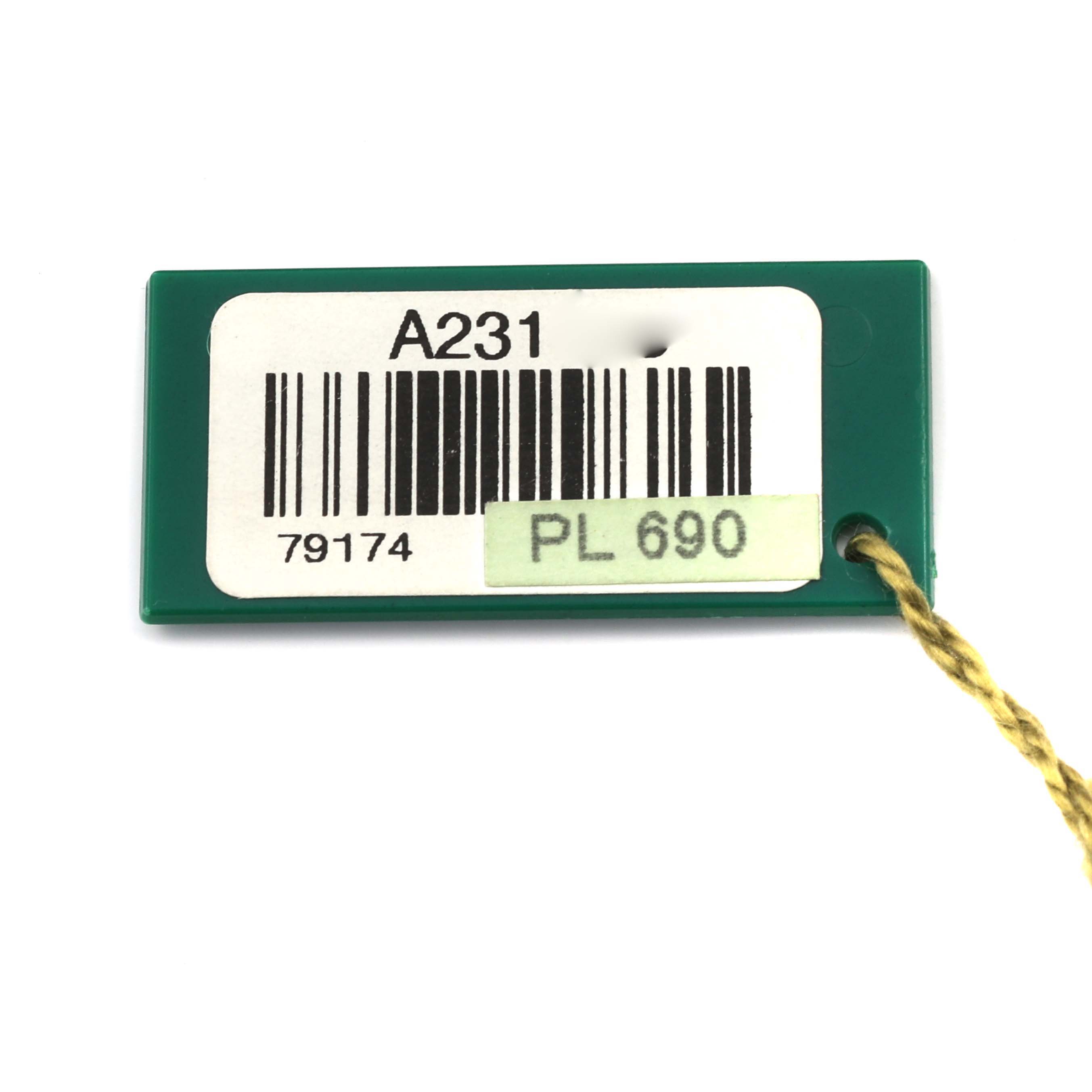 The image shows a barcode tag accessory for the Rolex Datejust 79174 Women's Stainless Steel Blue Dial 79174 Women's Stainless Steel Blue Dial watch model.