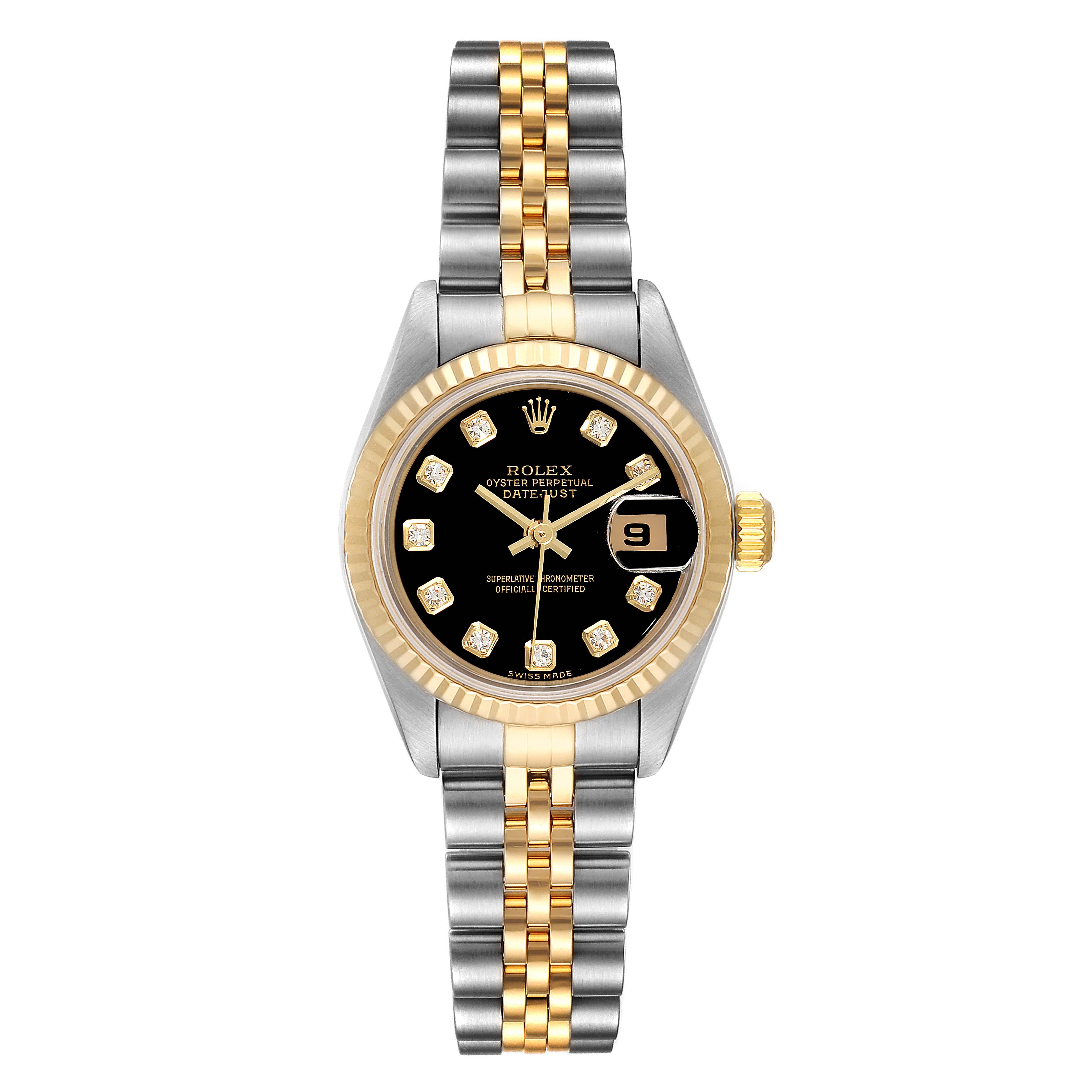 ROLEX DATEJUST 79173 3コマ Buy Used Rolex Lady Datejust 79173 | Bob's Watches - Sku: 170330