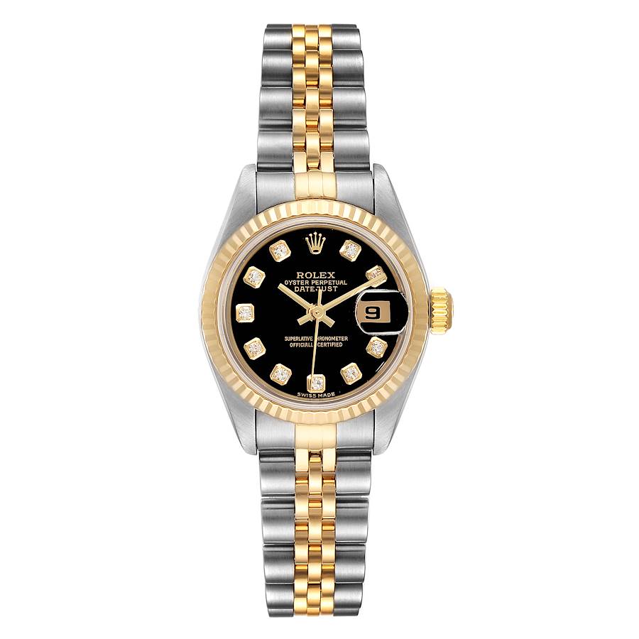 Rolex Datejust 79173 Diamond Dial Ladies Watch