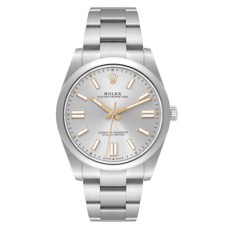 Rolex silver outlet oyster