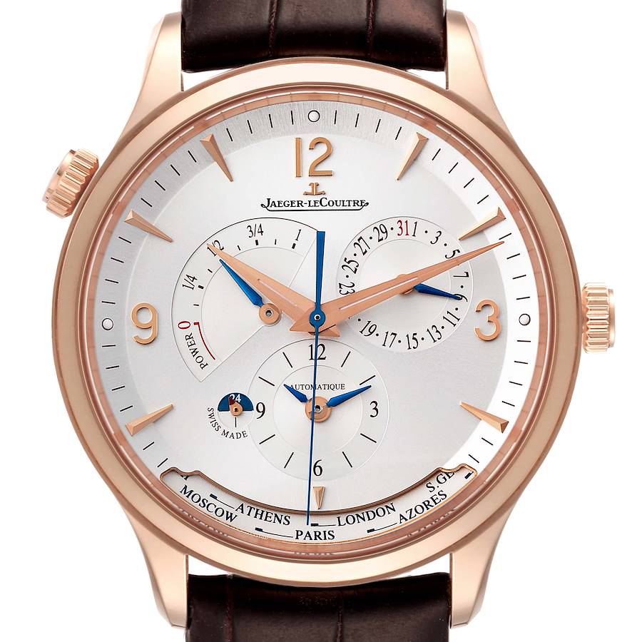 Jaeger LeCoultre Master Rose Gold Q4122520 Stock 48767 SwissWatchExpo