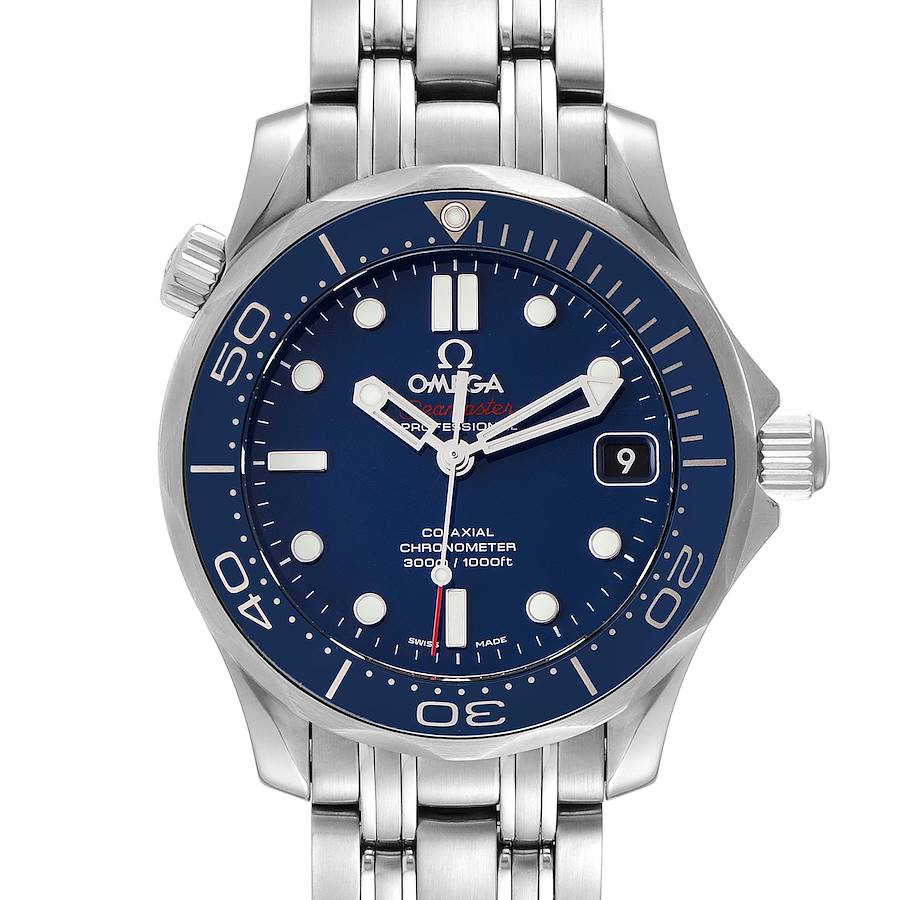 Omega Seamaster Midsize 36mm Co-Axial Watch 212.30.36.20.03.001 Box Card SwissWatchExpo