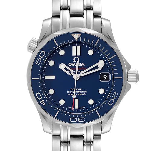 Photo of Omega Seamaster Midsize 36mm Co-Axial Watch 212.30.36.20.03.001 Box Card