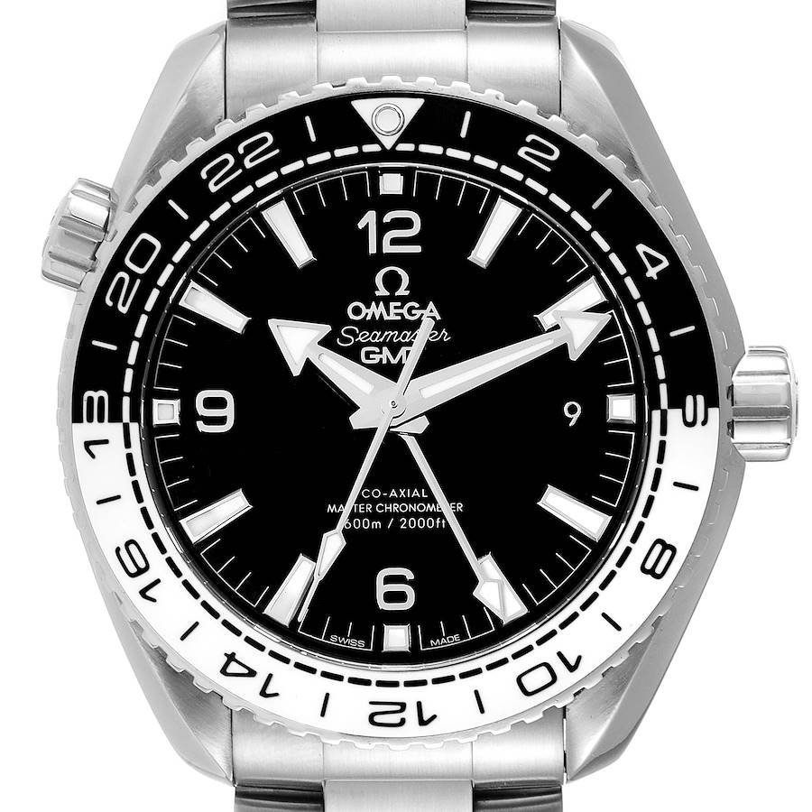 Omega Seamaster Planet Ocean GMT 600m Watch 215.30.44.22.01.001 Box Card SwissWatchExpo