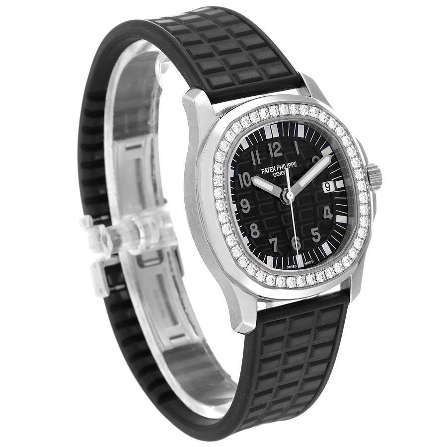 Patek Philippe  Aquanaut Date Black Strap Stainless Steel 5167A-001