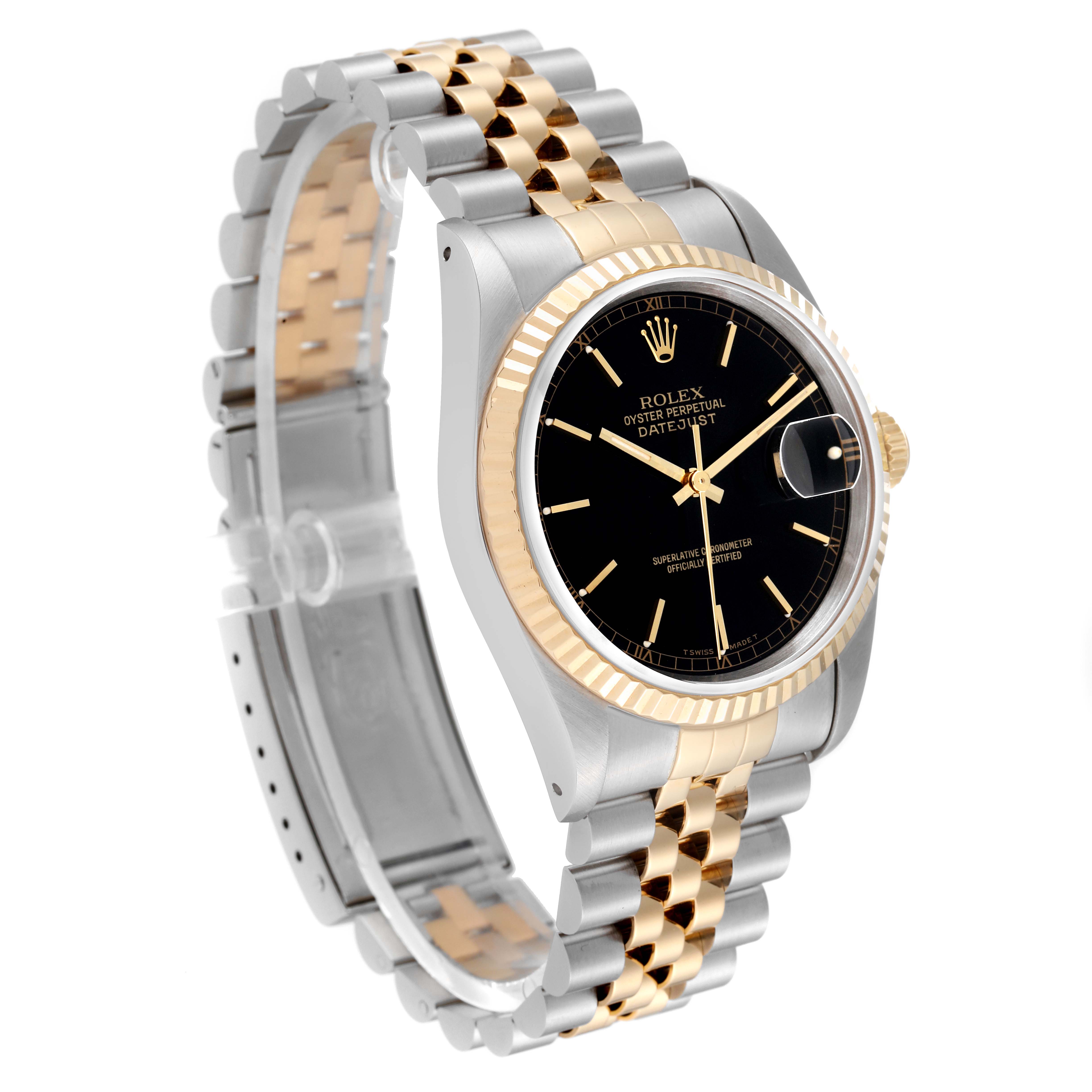 ROLEX DATEJUST ゴールド 文字盤 1964 Rolex Two-Tone Datejust Turn-O-Graph (Ref. 1625
