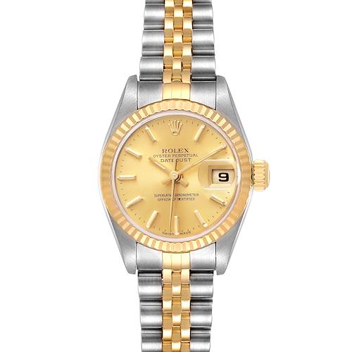 Photo of Rolex Datejust Steel Yellow Gold Jubilee Bracelet Ladies Watch 79173