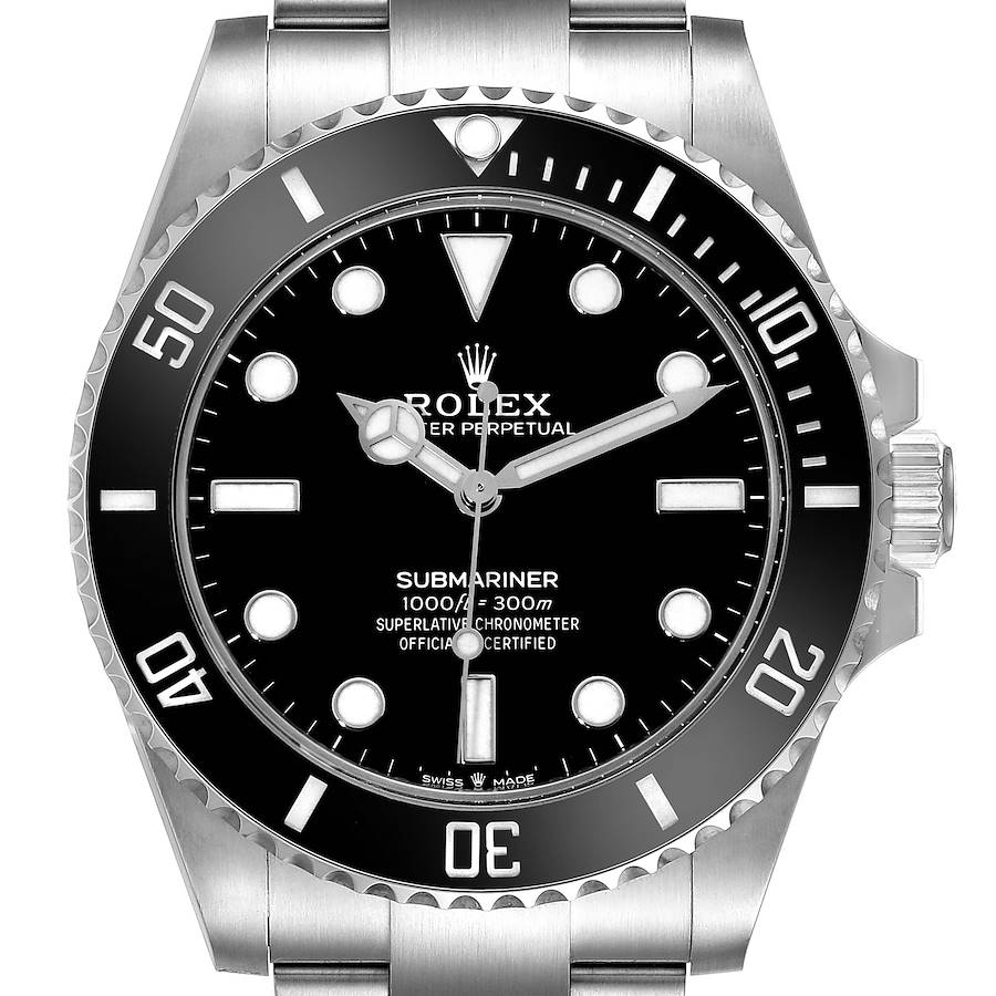 NOT FOR SALE Rolex Submariner Non-Date Ceramic Bezel Steel Mens Watch 124060 Box Card PARTIAL PAYMENT SwissWatchExpo