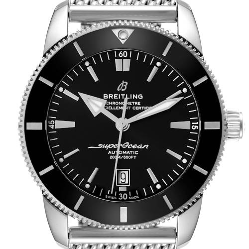 Photo of NOT FOR SALE Breitling Superocean Heritage 46 Black Dial Steel Mens Watch AB2020 Box Card PARTIAL PAYMENT