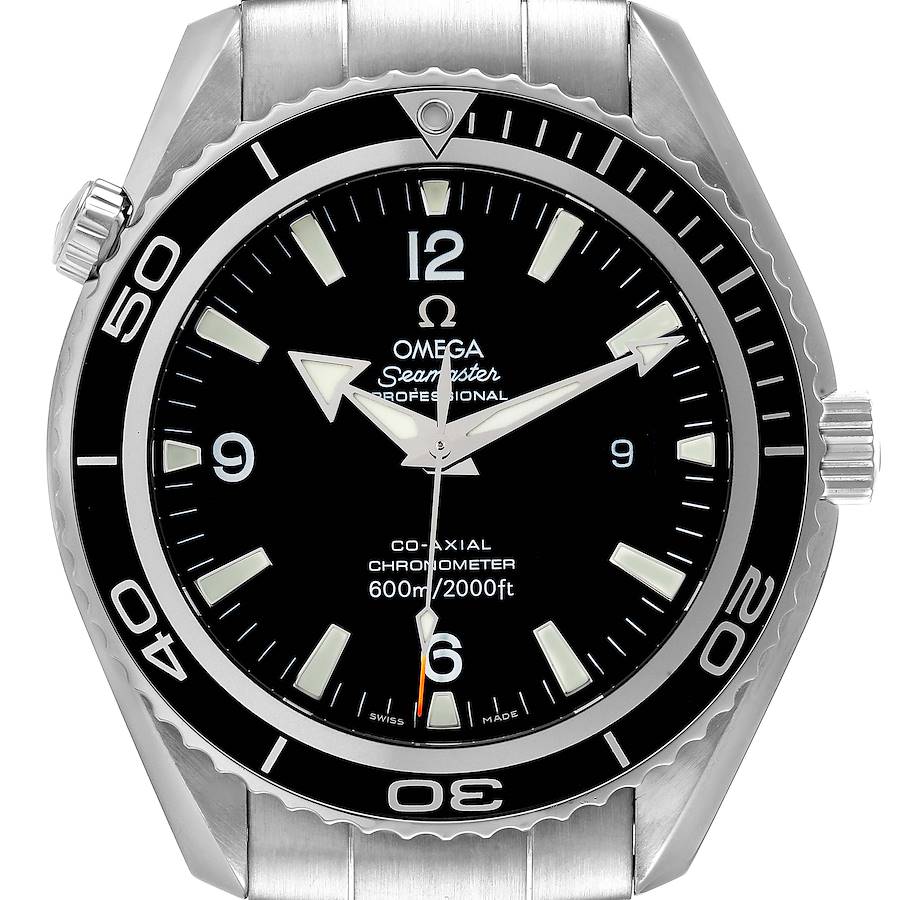 Omega Seamaster Planet Ocean XL Co-Axial Mens Watch 2200.50.00 Card SwissWatchExpo