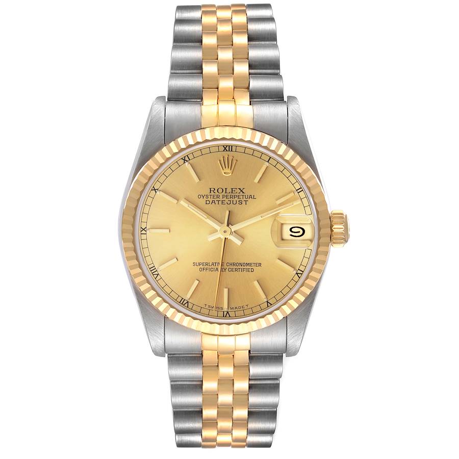 NOT FOR SALE Rolex Datejust Midsize 31mm Steel Yellow Gold